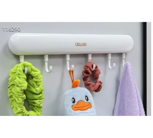 Клейка вішалка з гачками Towel hook LY-839 (80)