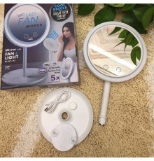 Дзеркало настільне з підсвічуванням та вентилятором beauty breeze mirror LY-699 (24)