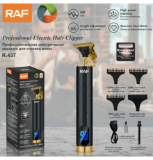 Триммер для стрижки бороды и усов  R.437             USB RAF  (100)