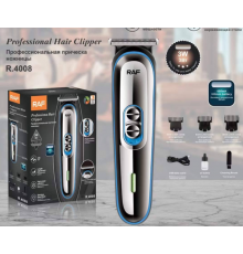 Триммер для стрижки бороды и усов  R.4008           USB RAF  (60)
