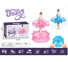 Балерина  Детский  летающий самолет-дрон в виде феи, для девочек ,  V6  (36)