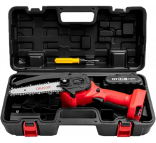 Акумуляторная Пила КРАСНАЯ  Мини Электрическая Пила   2 акуб  6  дюйма   1226-2   (10)