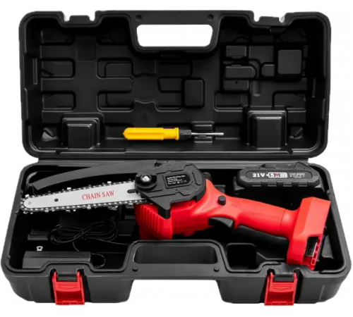 Акумуляторна Пила ЧЕРВОНА Міні Електрична Пила 2 акуб 6 дюйми 1226-2 (10)