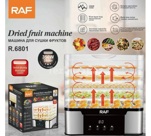 Дегидратор пищевой , сухожар R.6801 RAF  (6)