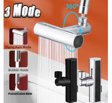 НАСАДКА -Змішувач для кухні з водоспадом,поворотний барботер SHOWER HEAD 527 (100)