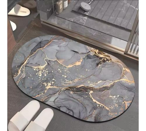 Килимки для підлоги, Супер абсорбуючий МАРМУР 38*58cm 2.5mm LY-1021 (100)
