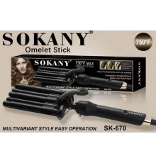 Потрійна плойка-щипці для завивки волосся Sokany SK-670 SK-670 (24)
