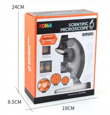 Мікроскоп Дитячий із зумом, Лабораторія з біології, HA-156 (168) (1012(36)