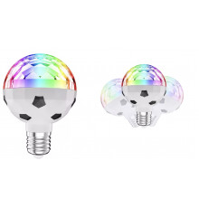 Футбольний М'яч Нова обертова Світлодіодна лампа для дискотеки, 6 Вт, E27 LY-729(100)