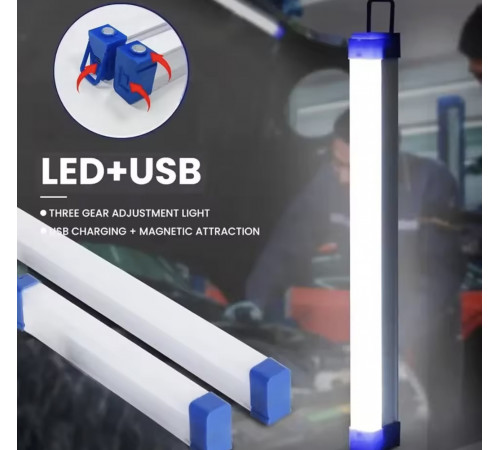 Підсвічування Бездротове електронне довге ФЛЕЙТА fluorescent tube 700-B 72см (100)