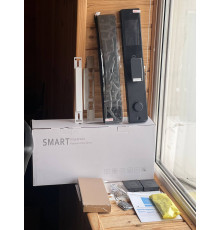 Дверний Замок (SMART FINGERPRINT) 2 сенсором, паролем 2 АКБ MS64 (6)