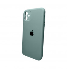 Чохол для смартфона Silicone Full Case AA Camera Protect for Apple iPhone 11 Pro Max кругл 46,Pine Green (FullAAKPi11PM-46)