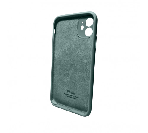 Чохол для смартфона Silicone Full Case AA Camera Protect for Apple iPhone 11 Pro Max кругл 46,Pine Green (FullAAKPi11PM-46)