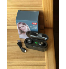 Бездротові Bluetooth навушники Amoi F9 2000 мАг чорні  F9 (HIGH) (100)