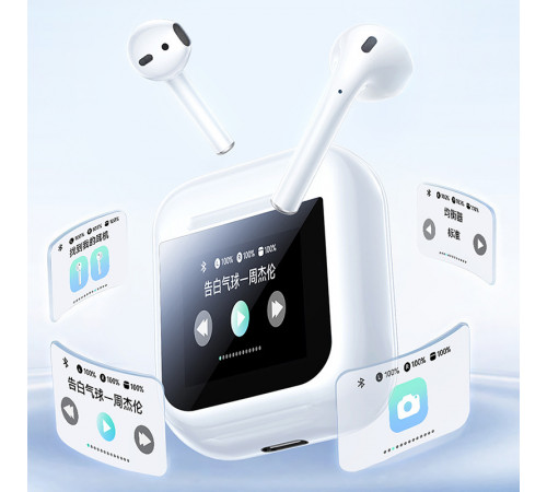 Бездротові навушники Remax TWS-07 Touch Screen