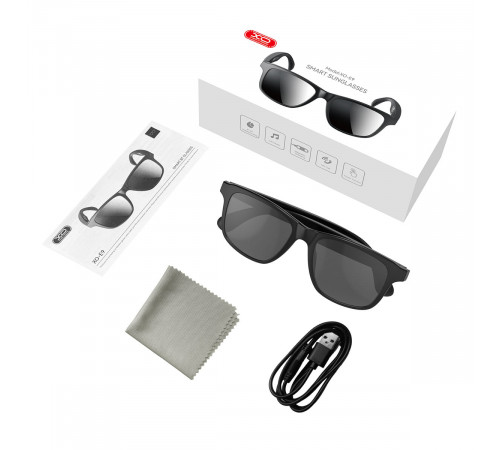 Смарт-окуляри XO E9 Weiqi Audio Bluetooth+UV Protective (3.7V, 80mAh*2)