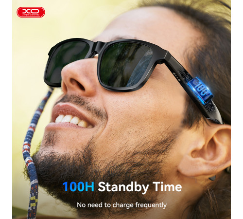 Смарт-окуляри XO E9 Weiqi Audio Bluetooth+UV Protective (3.7V, 80mAh*2)