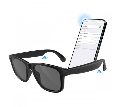Смарт-окуляри XO E9 Weiqi Audio Bluetooth+UV Protective (3.7V, 80mAh*2)
