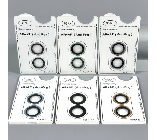 Захисне скло на камеру Metal Classic iPhone 17