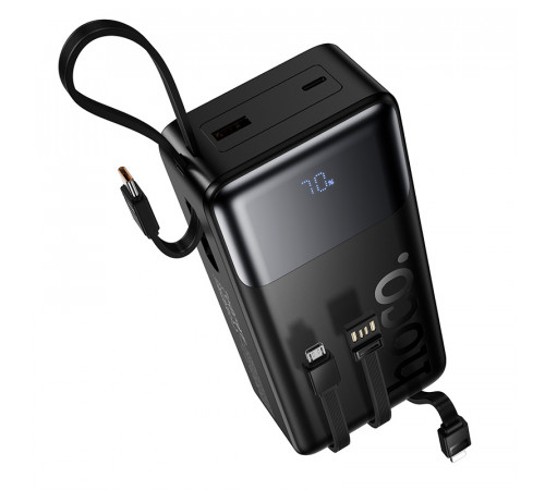 УМБ Power Bank Hoco J156B Founder 30000mAh 22.5W+PD20W (with cable Type-C+Micro+Lightning+USB)