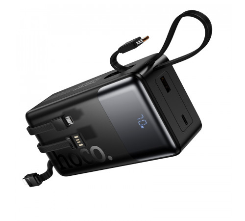УМБ Power Bank Hoco J156B Founder 30000mAh 22.5W+PD20W (with cable Type-C+Micro+Lightning+USB)