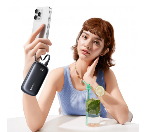 УМБ Power Bank Baseus EnerFill FC21 Qpow 3 Ultra 10000mAh 22.5W (with cable Type-C to Lightning) (E0027L00)