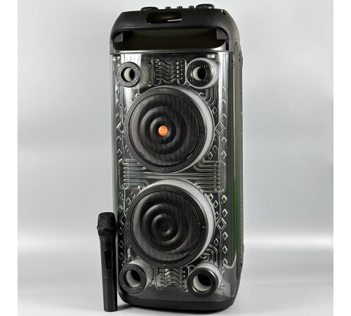 УЦІНКА Колонка Sing-e ZQS8282 RGB з мікрофоном та пультом 60W, 5000mAh (73,0*32,5*32,0 см) (тріщина на ручці)