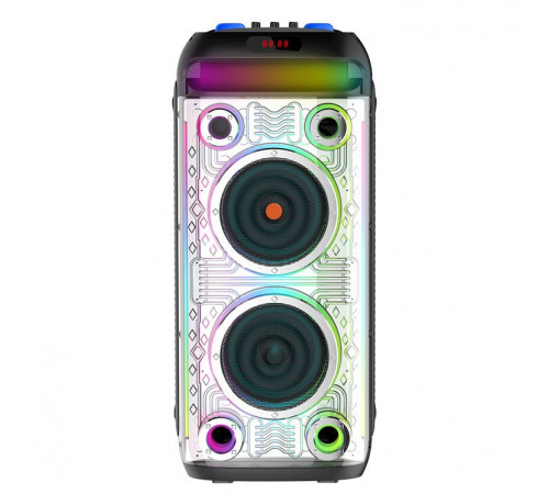 УЦІНКА Колонка Sing-e ZQS8282 RGB з мікрофоном та пультом 60W, 5000mAh (73,0*32,5*32,0 см) (тріщина на ручці)