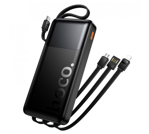 УМБ Power Bank Hoco J156 Founder 10000mAh 22.5W+PD20W (with cable Type-C+Micro+Lightning+USB)