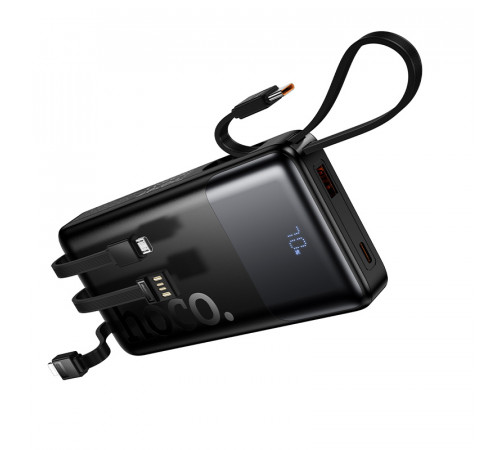 УМБ Power Bank Hoco J156 Founder 10000mAh 22.5W+PD20W (with cable Type-C+Micro+Lightning+USB)