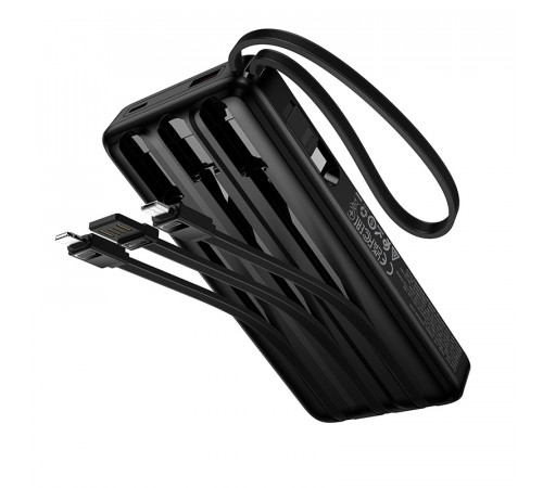 УМБ Power Bank Hoco J156 Founder 10000mAh 22.5W+PD20W (with cable Type-C+Micro+Lightning+USB)