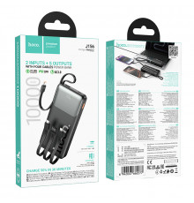 УМБ Power Bank Hoco J156 Founder 10000mAh 22.5W+PD20W (with cable Type-C+Micro+Lightning+USB)