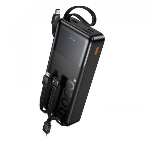УМБ Power Bank Hoco J156A Founder 20000mAh 22.5W+PD20W (with cable Type-C+Micro+Lightning+USB)