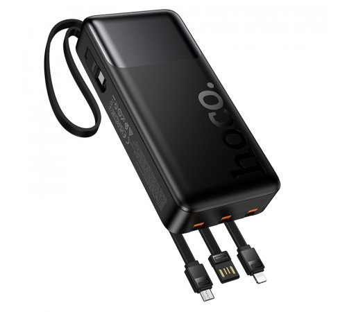 УМБ Power Bank Hoco J156A Founder 20000mAh 22.5W+PD20W (with cable Type-C+Micro+Lightning+USB)