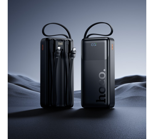 УМБ Power Bank Hoco J156A Founder 20000mAh 22.5W+PD20W (with cable Type-C+Micro+Lightning+USB)