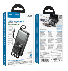 УМБ Power Bank Hoco J156A Founder 20000mAh 22.5W+PD20W (with cable Type-C+Micro+Lightning+USB)