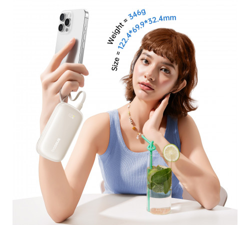 УМБ Power Bank Baseus EnerFill FC21 Qpow 3 Ultra 20000mAh 22.5W (with cable Type-C to Lightning) (E0027M00)