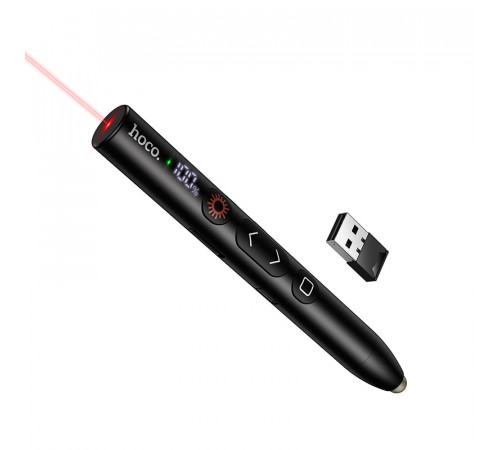 Пульт для презентацій Hoco GM203 (червоне світло) 180mAh (лазерна указка презентер)