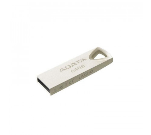 Флеш-накопичувач ADATA USB 2.0 AUV 210 64Gb Golden (AUV210-64G-RGD)