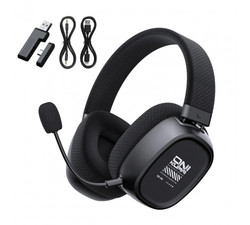 Навушники комп'ютерні Onikuma GT839 Gaming з мікрофоном та з 3ма режимами (Bluetooth 5.4, дротове, 2.4G)