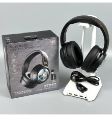 Навушники Onikuma GT802 Gaming з 3ма режимами (Bluetooth 5.4, дротове, 2.4G)