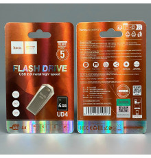 USB флеш Hoco UD4 4Gb Intelligent USB2.0