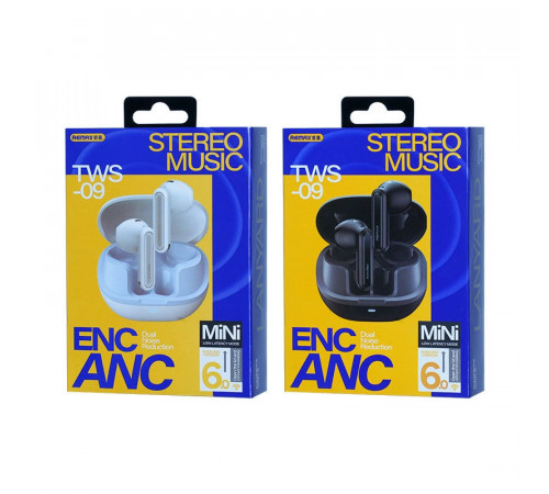 Бездротові навушники Remax TWS-09 Stereo Music