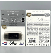 USB флеш T&G 64Gb Star 009 USB+Type-C