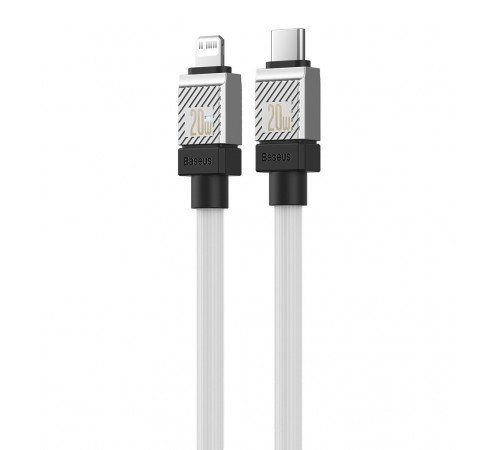 Кабель Baseus CoolPlay Series Fast Charging Cable Type-C to iP 20W 2m White (CAKW000102)