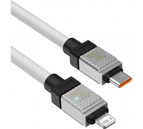 Кабель Baseus CoolPlay Series Fast Charging Cable Type-C to iP 20W 2m White (CAKW000102)