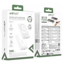 УМБ Power Bank AceFast M25 5000mAh PD20W з бездротовою зарядкою