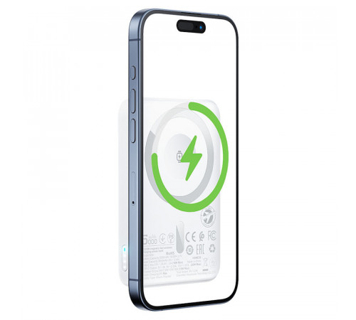 УМБ Power Bank AceFast M25 5000mAh PD20W з бездротовою зарядкою
