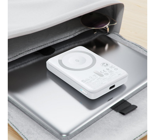 УМБ Power Bank AceFast M25 5000mAh PD20W з бездротовою зарядкою