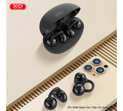 Бездротові навушники XO G46 Leather Grain Ear Clip OWS